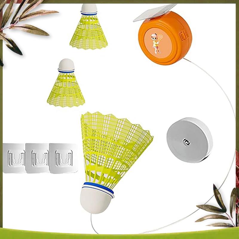 Badminton Rebound Trainer - Outil d'entraînement de badminton, ensemble d'entraînement