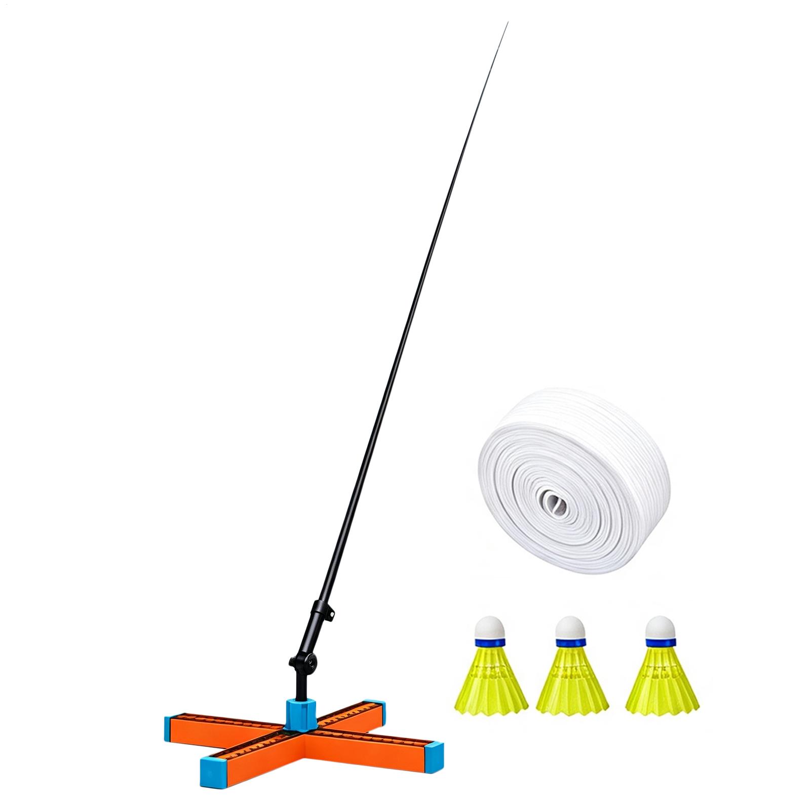 Badminton Rebound Trainer - Aide à l'entraînement de badminton individuel,