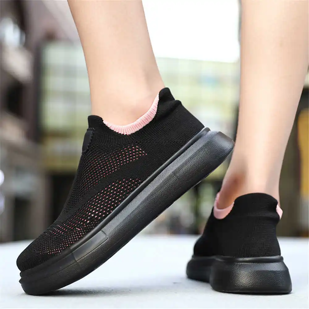 Badminton Vietnam - Chaussures à plateforme marron pour femme,