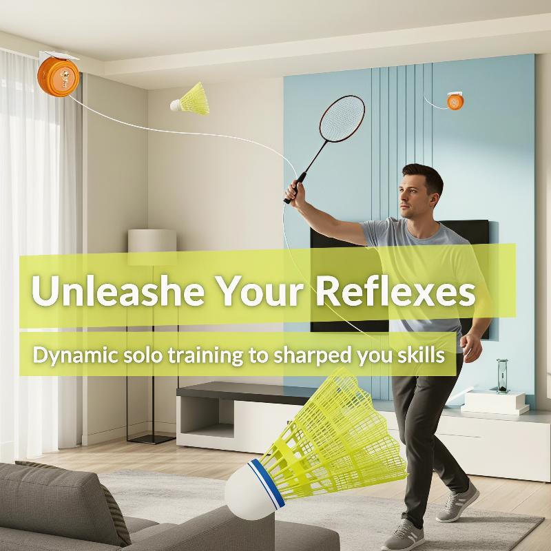 Entraîneur de badminton rétrac - Badminton Rebound Trainer avis et prix