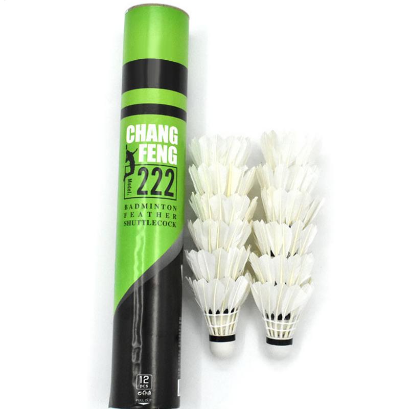 12Pc volant de Badminton plume - Badminton Raket avis et prix