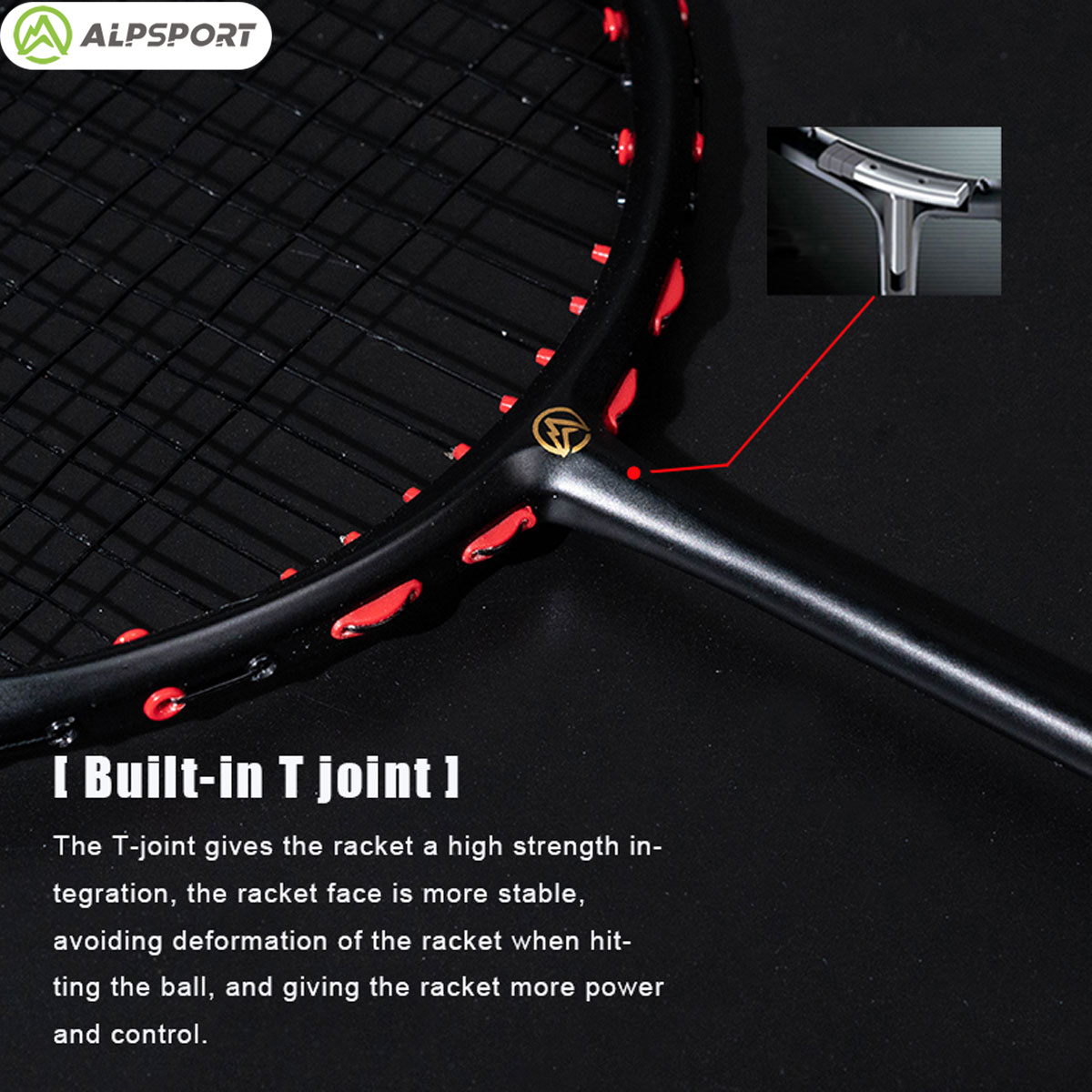 Alpsport MH-V5 5U 75g Ondulé O - Badminton Event avis et prix